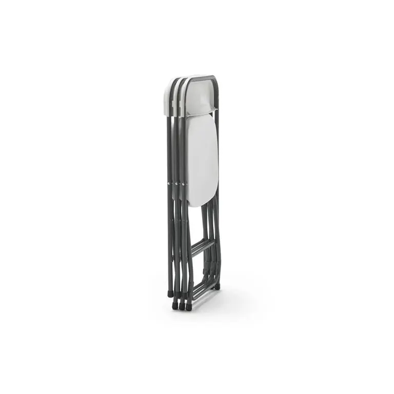 Silla de exterior plegable Every en color Blanco, vista 4