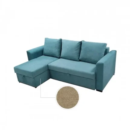 sofá cama chaise longue Góndola en Nido 7-Visón Claro