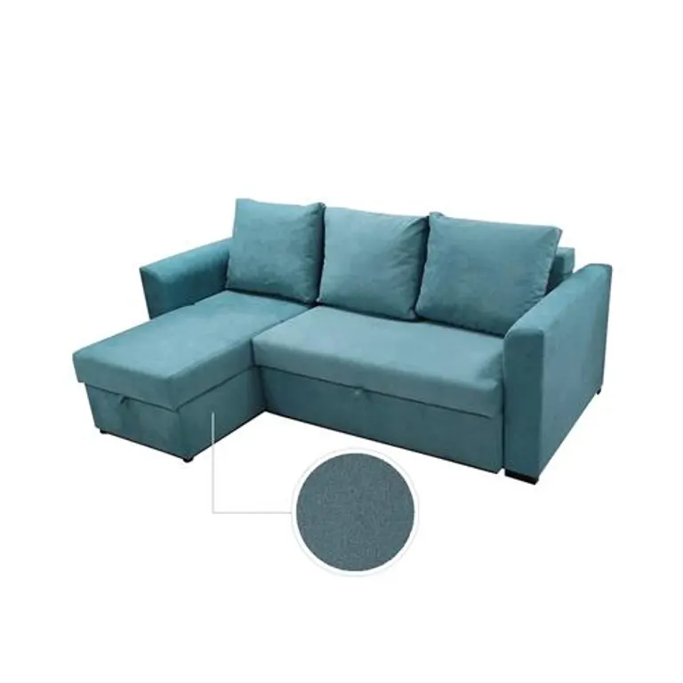 sofá cama chaise longue Góndola en Calabria 12-Azul hielo