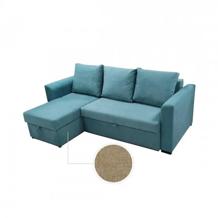 sofá cama chaise longue Góndola en Nido 7-Visón Claro