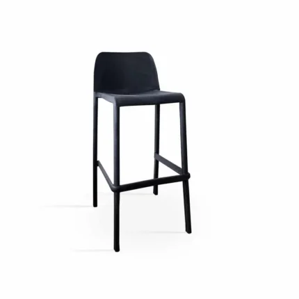 Taburete de exterior apilable Cosy en color Antracita oscuro